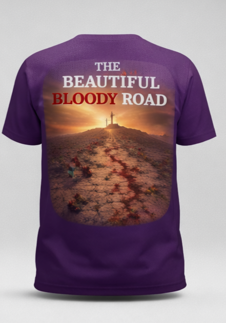 beautiful-bloody-road-christian-shirt-back