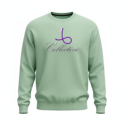 A16 Collective Pastel Green Crew Neck Sweater