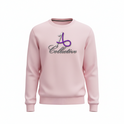 A16 Collective pastel crew neck sweater collection Pastel Pink