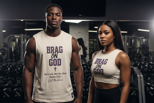 Athletic Tee – Her Style Top with BOG Logo
